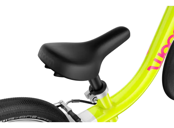 Woom GO 1 rowerek biegowy dla dzieci neon lime