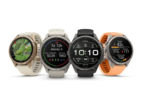 Garmin Fénix 9 Pro inReach 43 mm smartwatch Autumn gold Titanium Cream/French gray