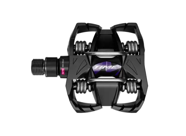 Time MX 6 zatrzaskowe pedały Black/Purple