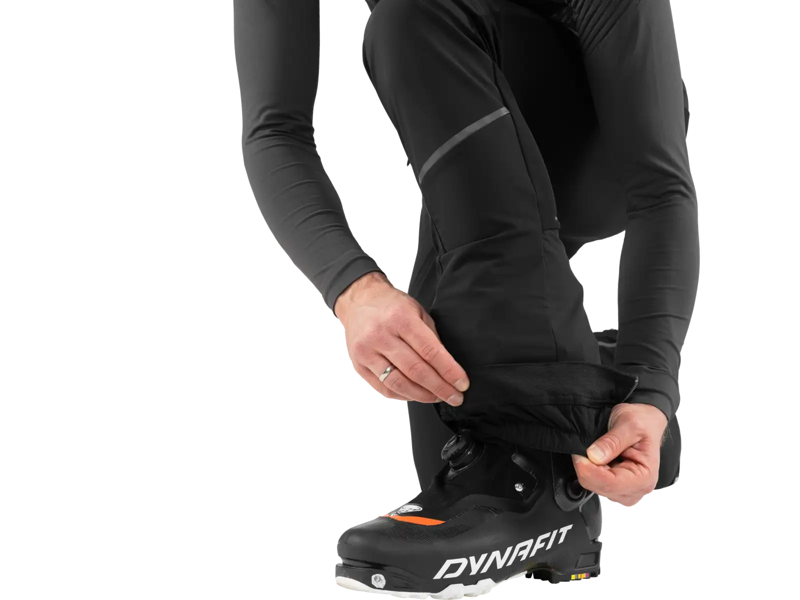 Dynafit Speed Dynastretch męskie spodnie Black Out/Magnet