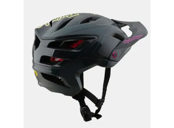 Troy Lee Designs A3 Ghostwing kask Charcoal