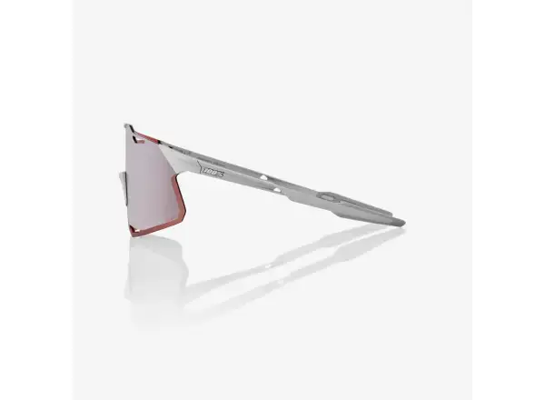 100% Hypercraft okulary Matte Stone Grey/HiPER Silver Mirror