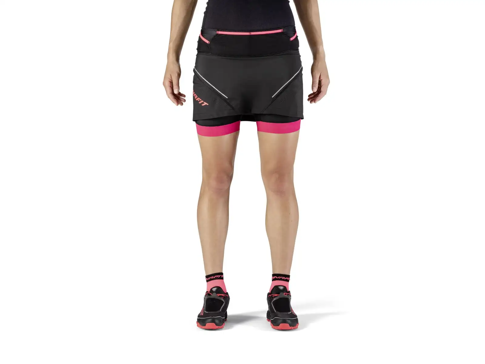 Dynafit Ultra 2in1 Skirt W damska biegowa spódnica Black Out