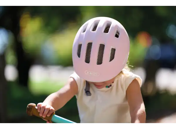 Abus Smiley 3.0 Ace LED kask dziecięcy Pure Rose