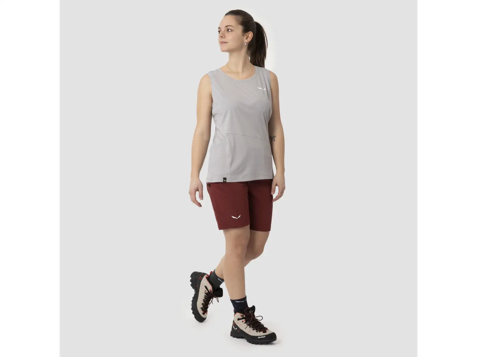 Salewa Puez Sporty Dry damska koszulka Syrah