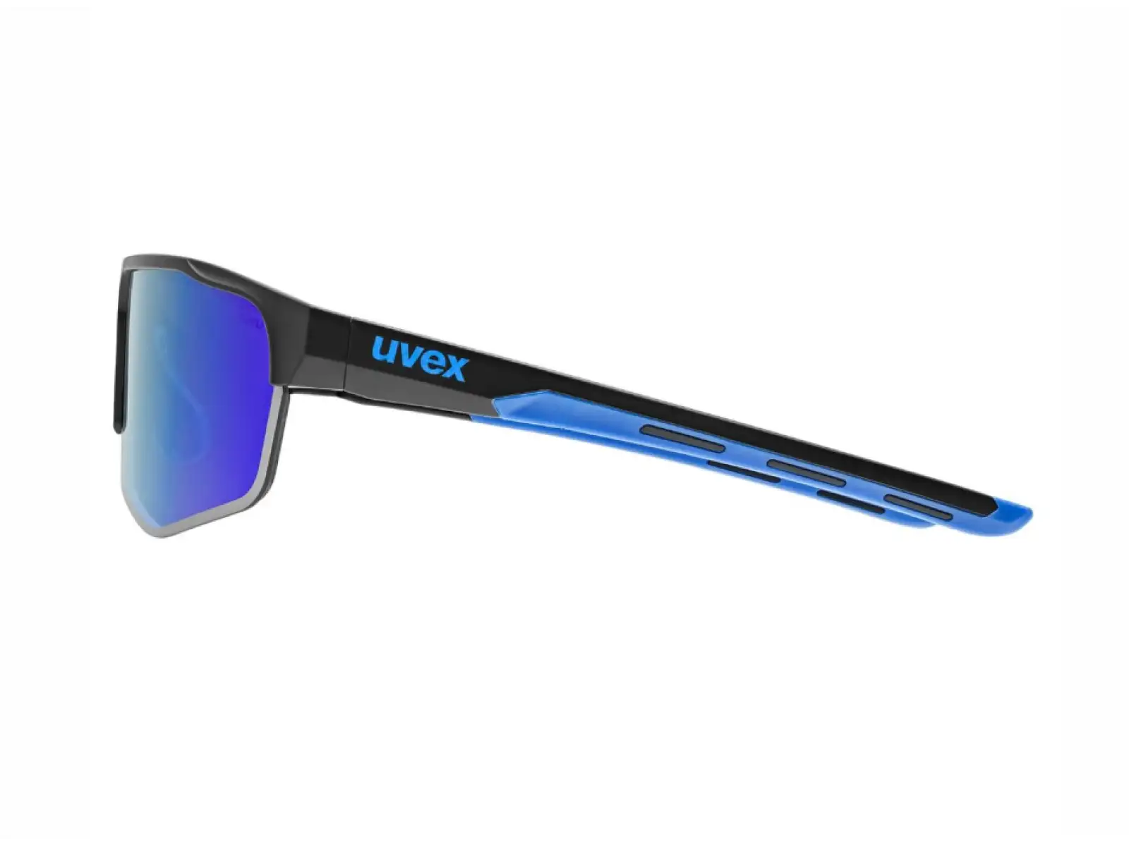 Uvex Axos Set okulary Black Matt/Mirror Blue