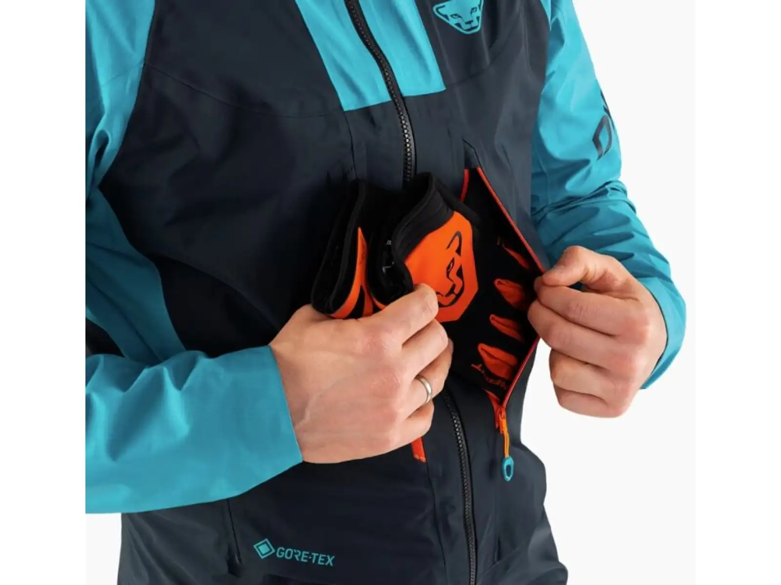Dynafit TLT GTX męska kurtka Storm Blue