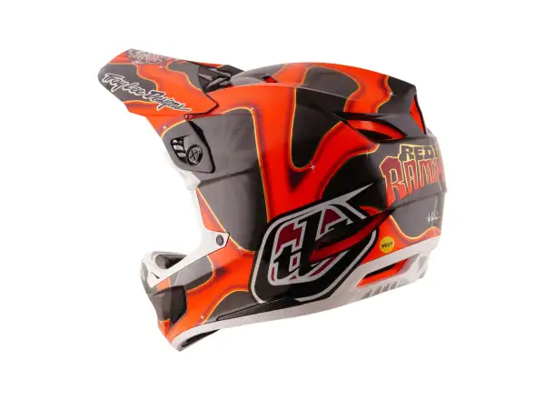 Troy Lee Designs D4 Carbon Red Bull Rampage kask Dreamland Black