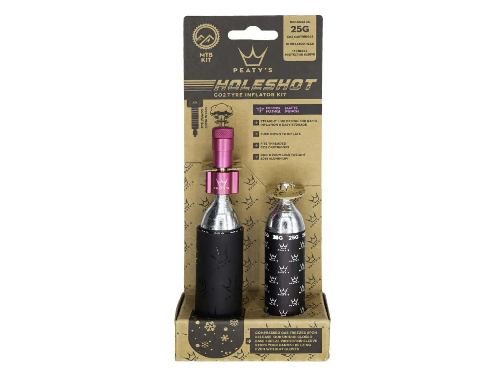 Peatys Holeshot CO2 zestaw 25 g Punch