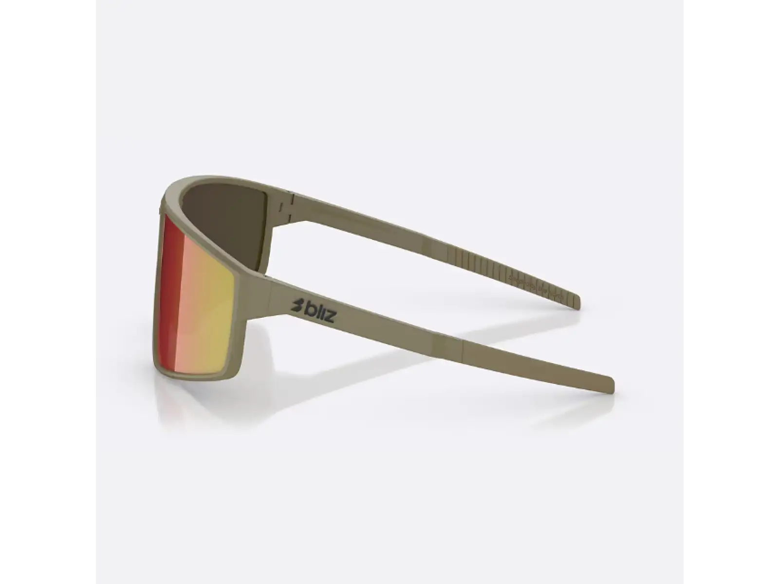 Bliz P002 okulary przeciwsłoneczne Matte Camo Green/Grey Red Revo