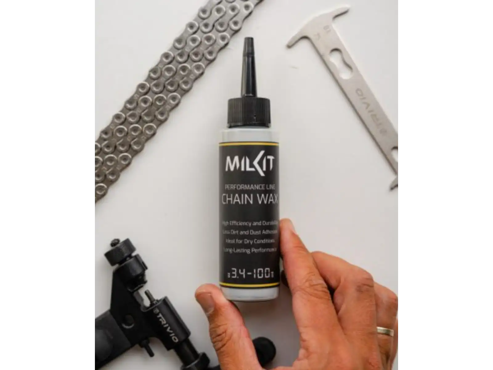 milKit Chain Wax wosk do łańcucha 100 ml