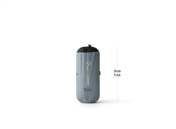 Sea To Summit Ether Light XR Insulated ASC Mat - Regular Rectangular Wide Dark Grey