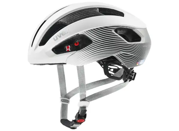 Uvex Rise CC WE kask White/Grey Matt