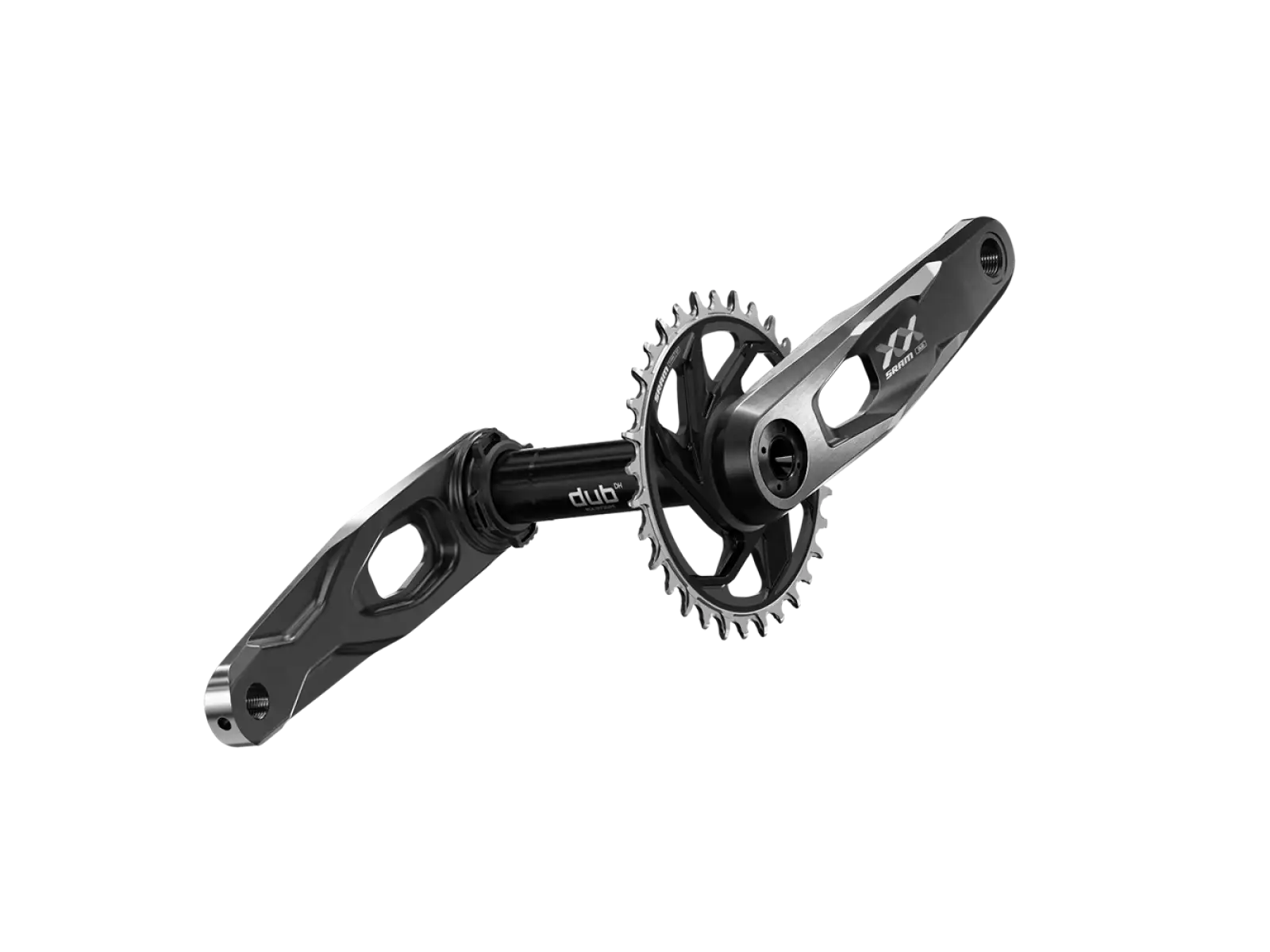 Sram korby XX DH CL55 DUB MTB 34 zęby T-Type Czarna