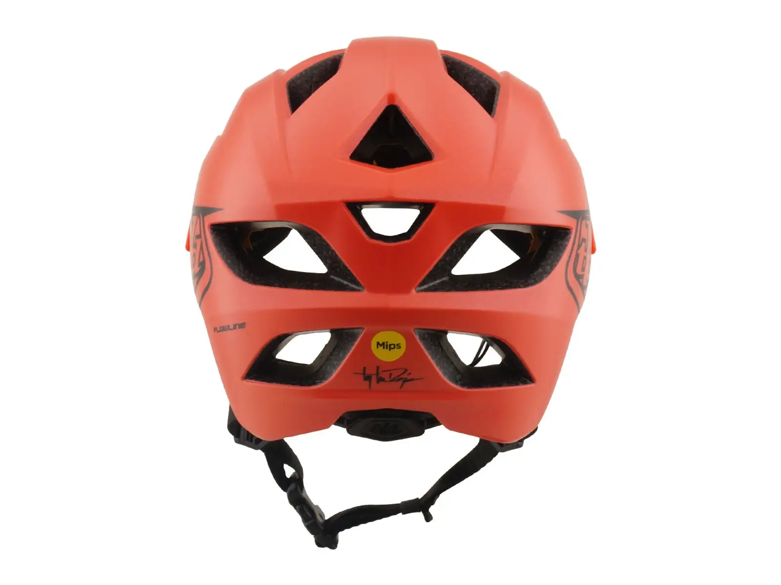 Troy Lee Designs Flowline Mips kask dziecięcy Point Coral/Charcoal
