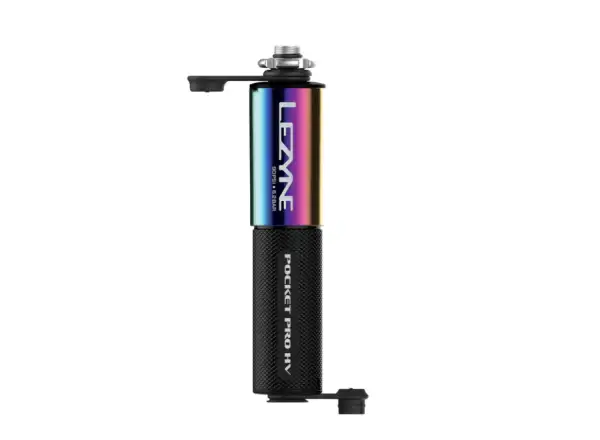 Lezyne Pocket Drive Pro HV pompka Neo Maetallic/Black Gloss