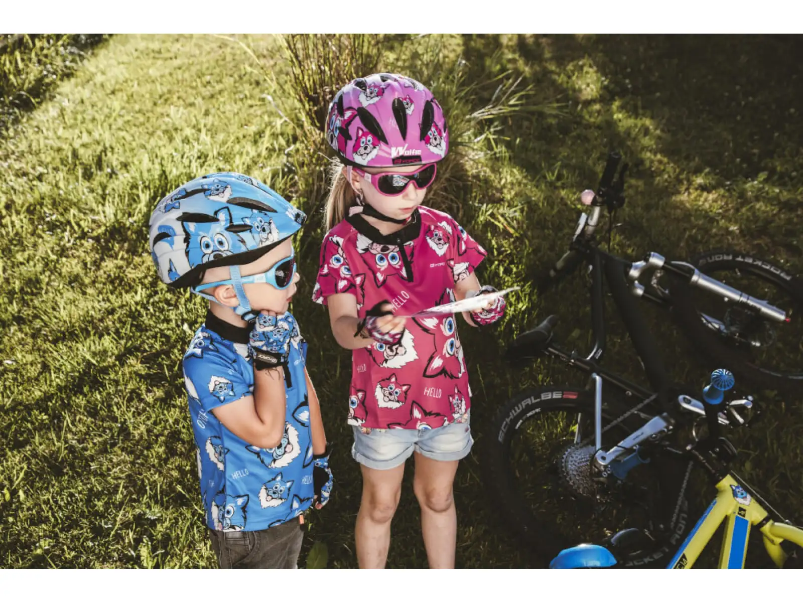 Force Wolfie Kid dziecięcy dres różowa