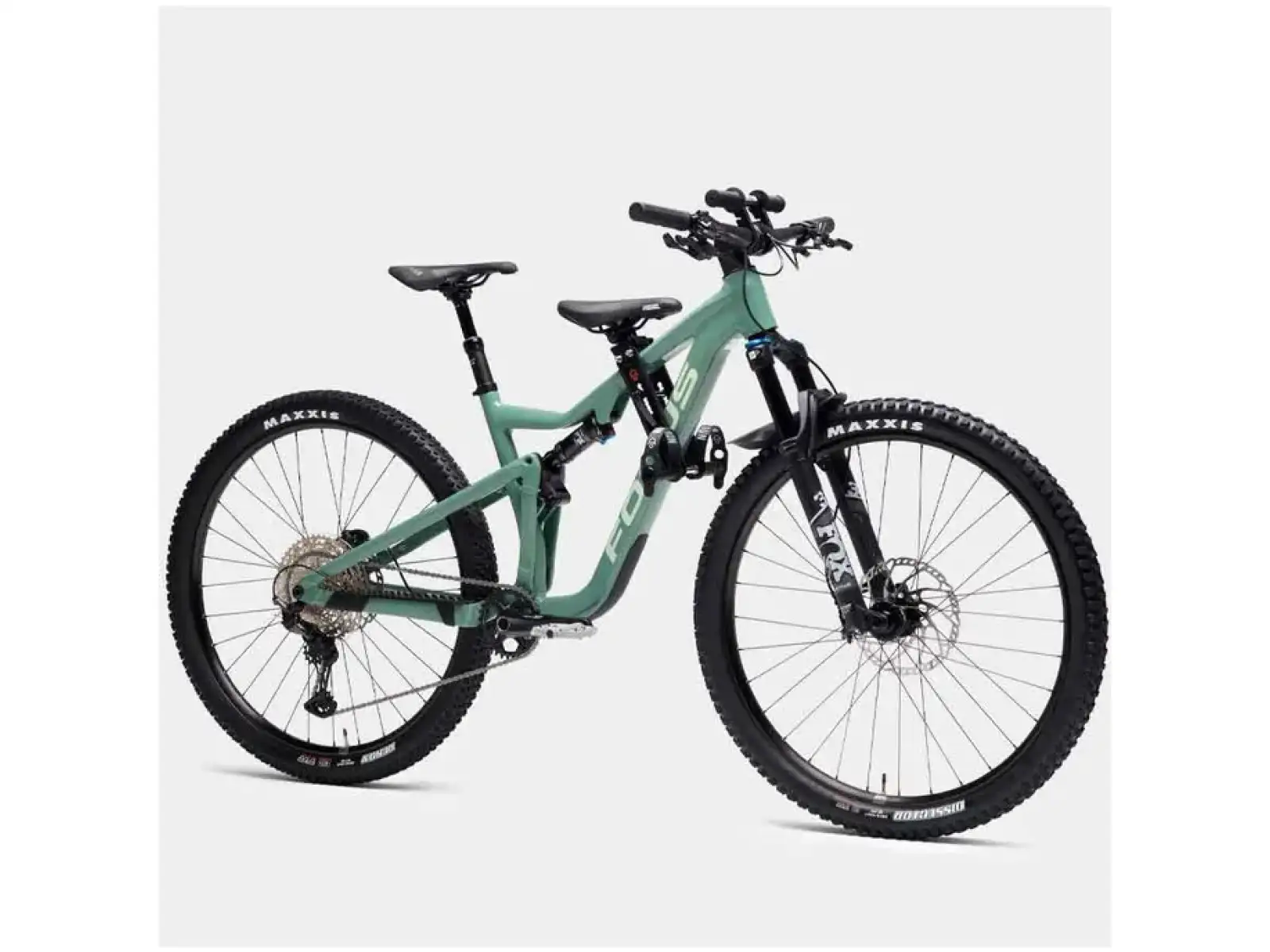 Kids Ride Shotgun MTB siodełko i kierownica na ramę czarna
