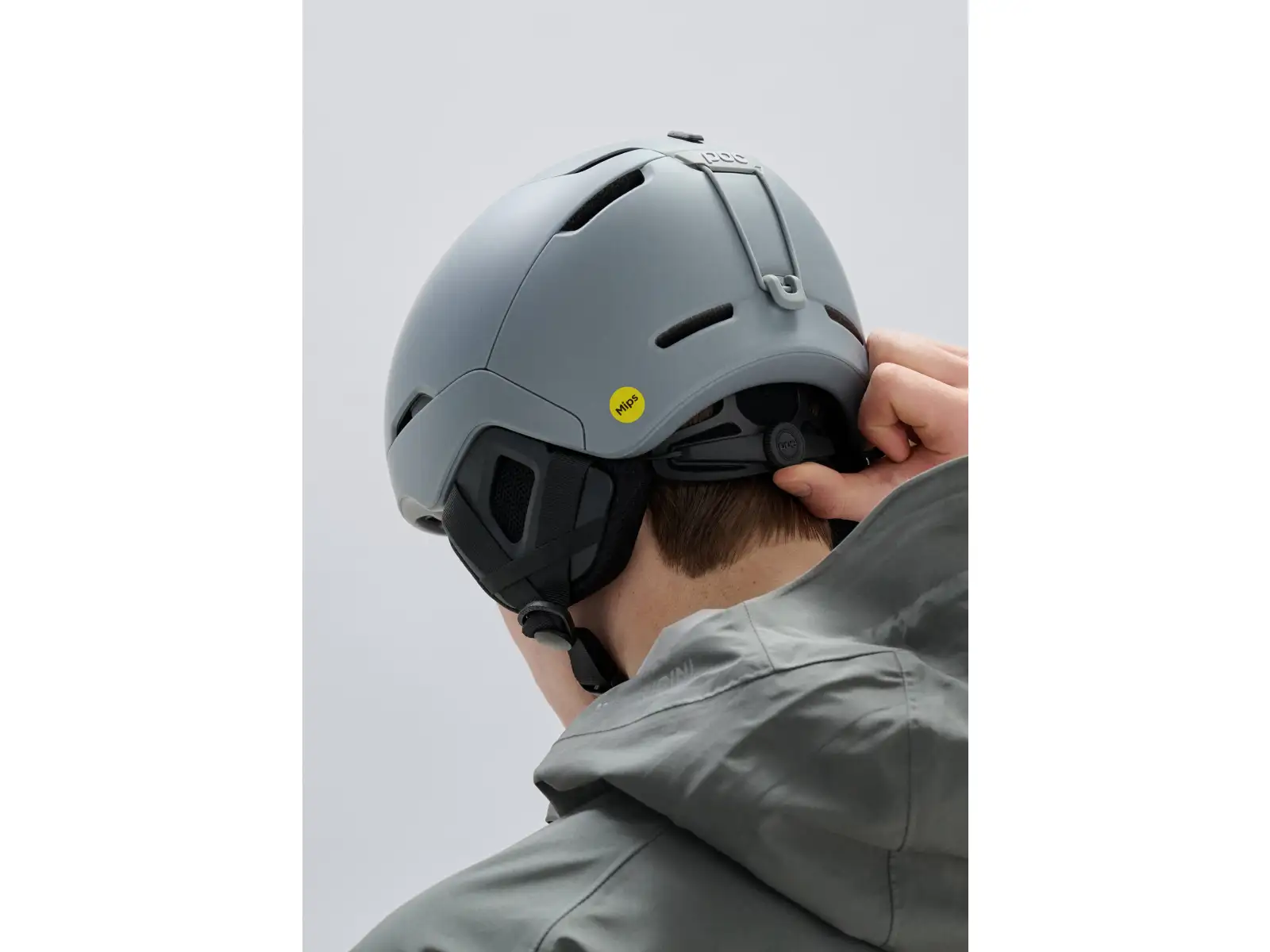 POC Obex MIPS kask narciarski Granite Grey Matt
