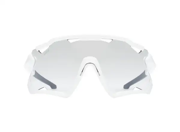 Uvex Sportstyle 228 Variomatic okulary rowerowe White Mat/LTM. Silver