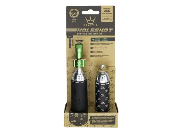 Peatys Holeshot CO2 zestaw 25 g Emerald