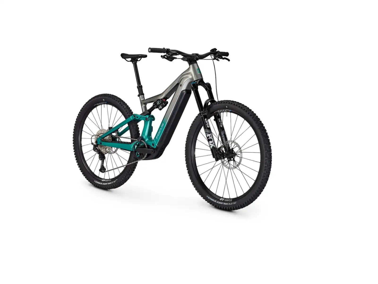 Focus JAM2 6.9 800 Wh rower elektryczny górski Nepalsilver / Emeraldgreen