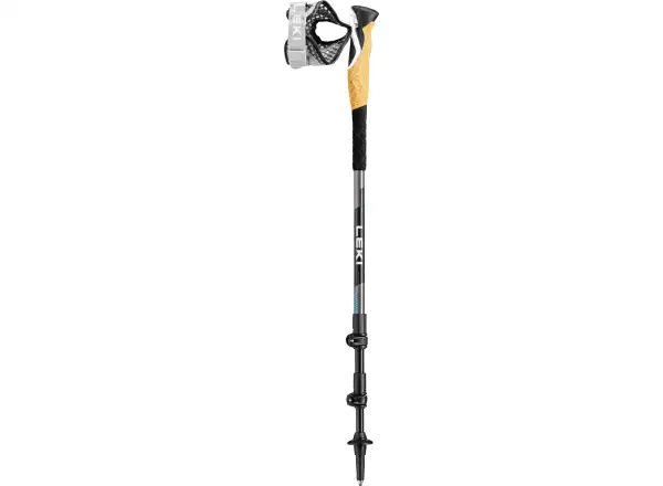 Leki Cross kije trekkingowe Dark Anthracite/LightBlue rozm. 100-135 cm