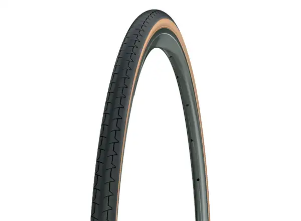 Michelin Dynamic Classic TS Translucent 32-622 opona kevlar czarna/brązowa