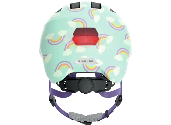 Abus Smiley 3.0 LED kask dziecięcy Blue Rainbow