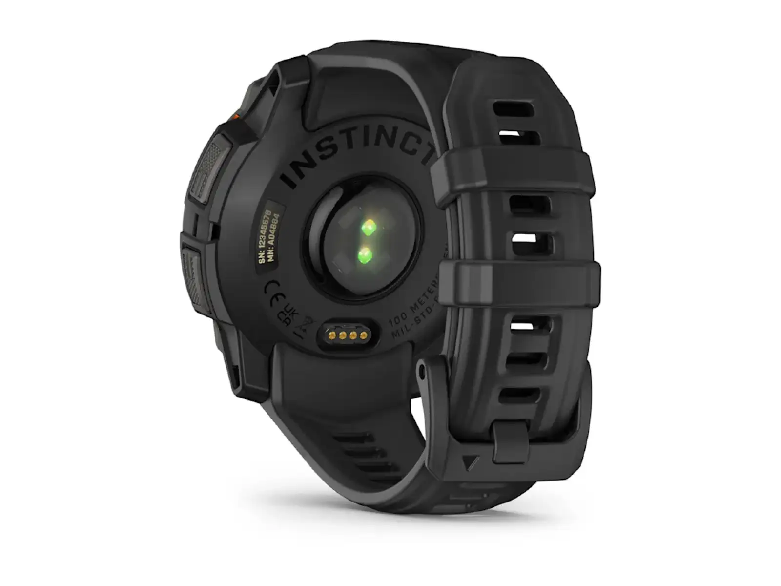 Garmin Instinct 3 Solar 45 mm smartwatch czarny/czarny pasek