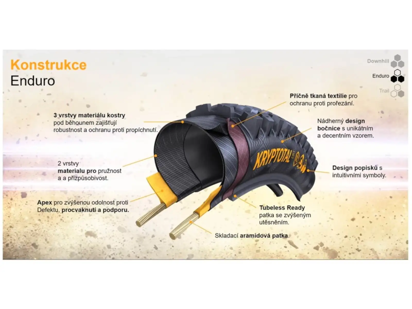 Continental Argotal Enduro Soft 27,5x2,40" TLR E-25 MTB opona kevlar czarna