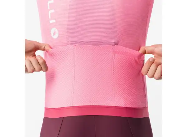 Castelli Giro 109 Corretto męska koszulka długi rękaw Rosa Giro