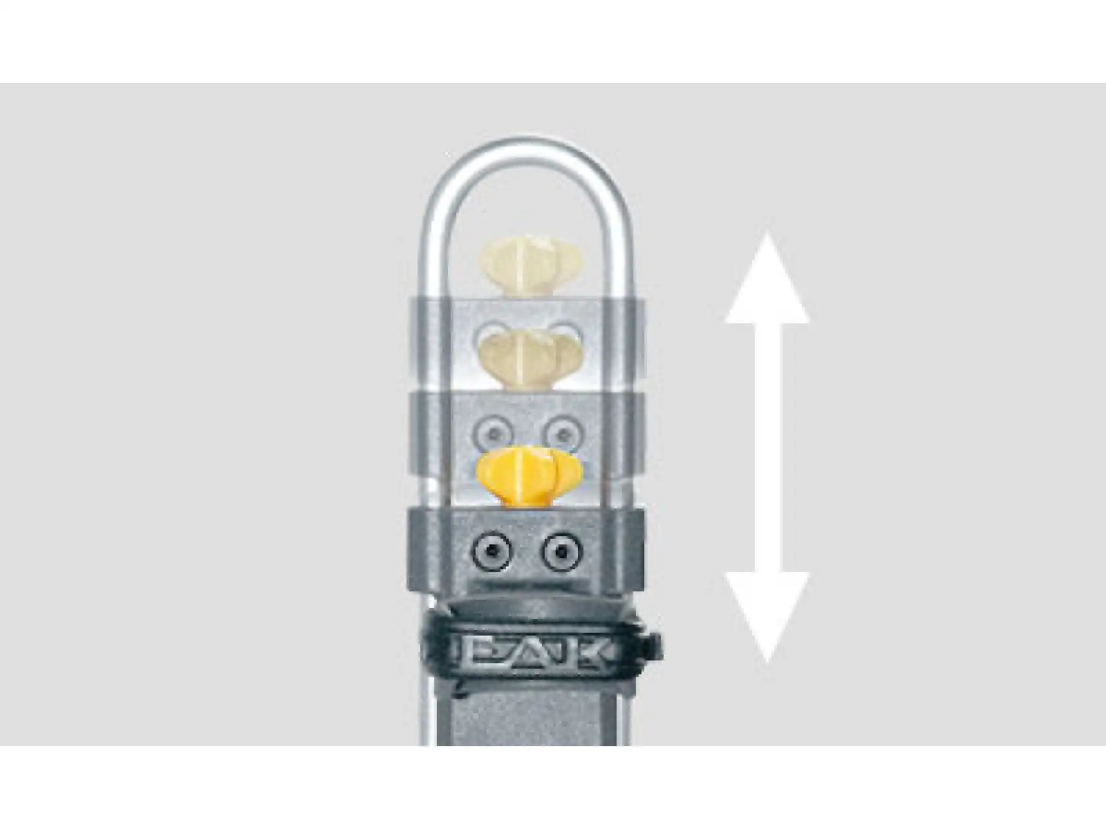 Topeak Modula Cage XL regulowany koszyk na butelkę srebrna Al