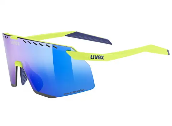 Uvex Pace Stage ColorVision okulary Yellow Matt/Mirror Blue