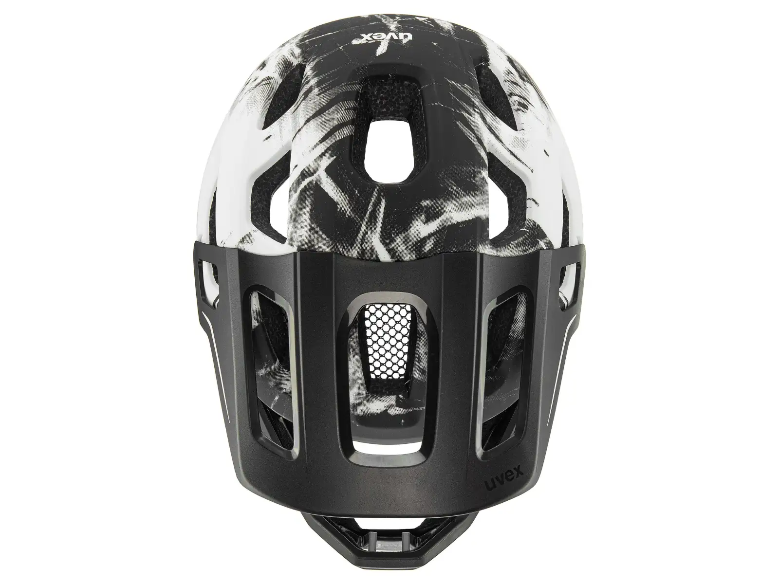 Uvex React JR Fullface kask MTB White Matt