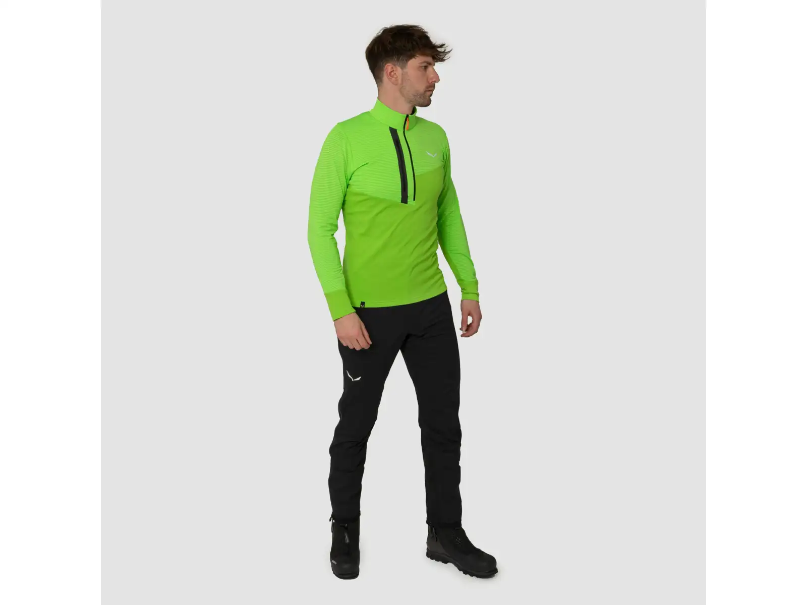 Salewa Ortles Powertex 3L męskie spodnie Black Out