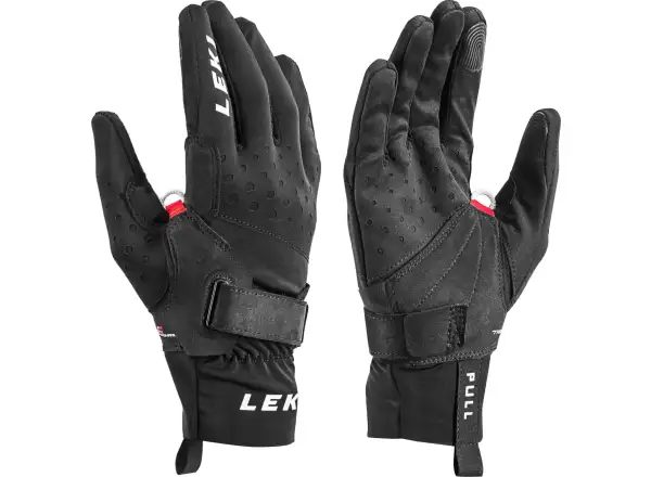 Leki Nordic Race Shark rękawice biegowe black