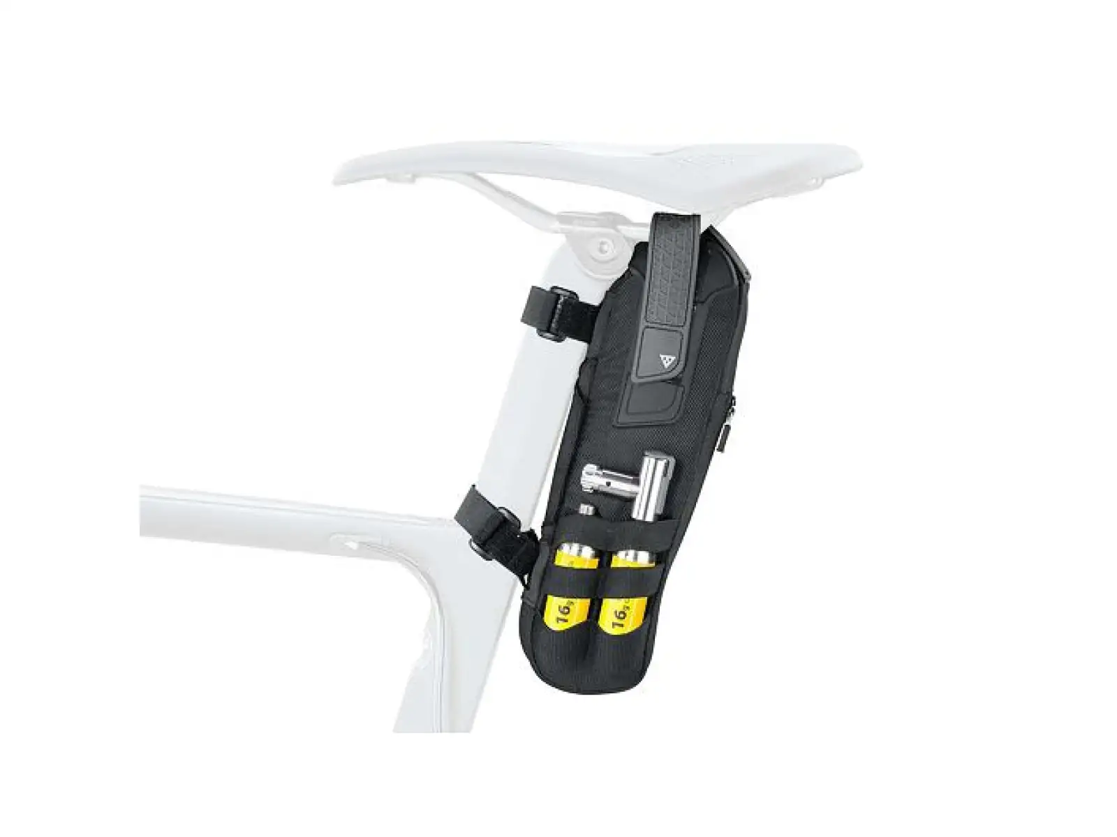 Topeak Tri-BackUP Tirebag torba do ramy i pod siodło czarna