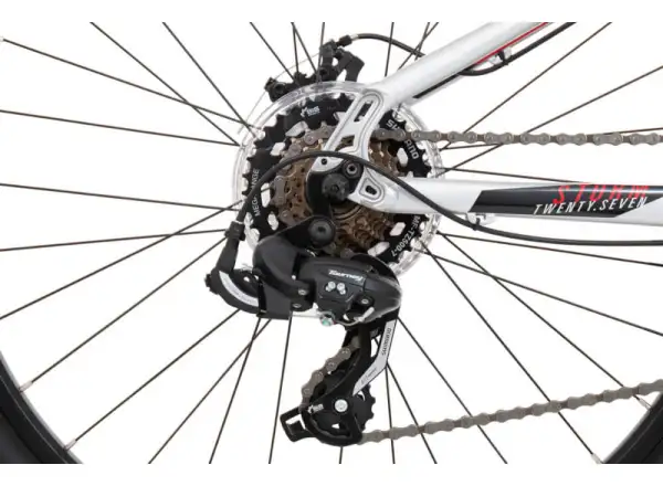 Rock Machine Storm 27 MD rower dziecięcy Gloss Silver/Black/Red