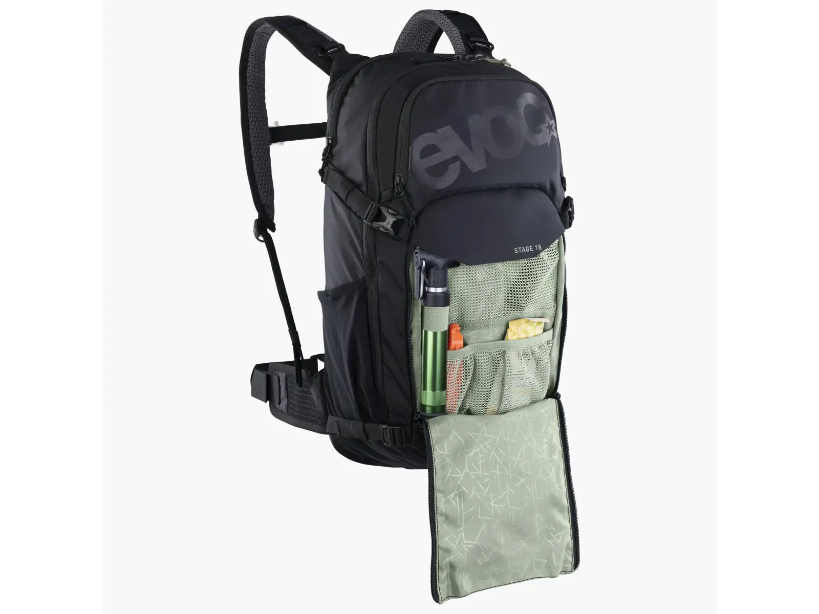 Evoc Stage 18 l plecak Black