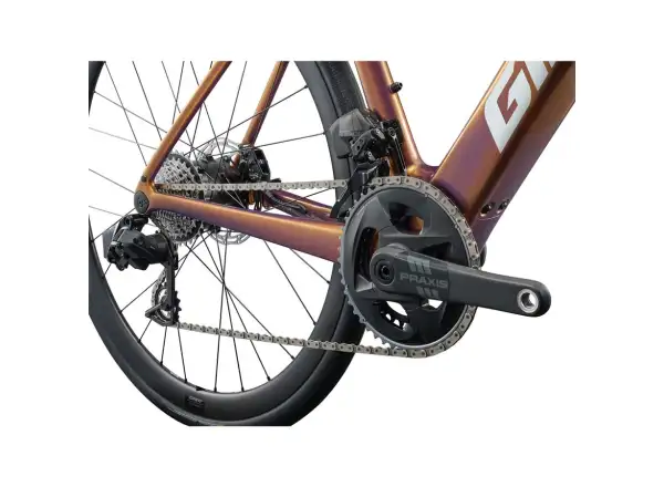 Giant Defy Advanced E+ Elite 1 szosowy rower elektryczny Meteor Storm