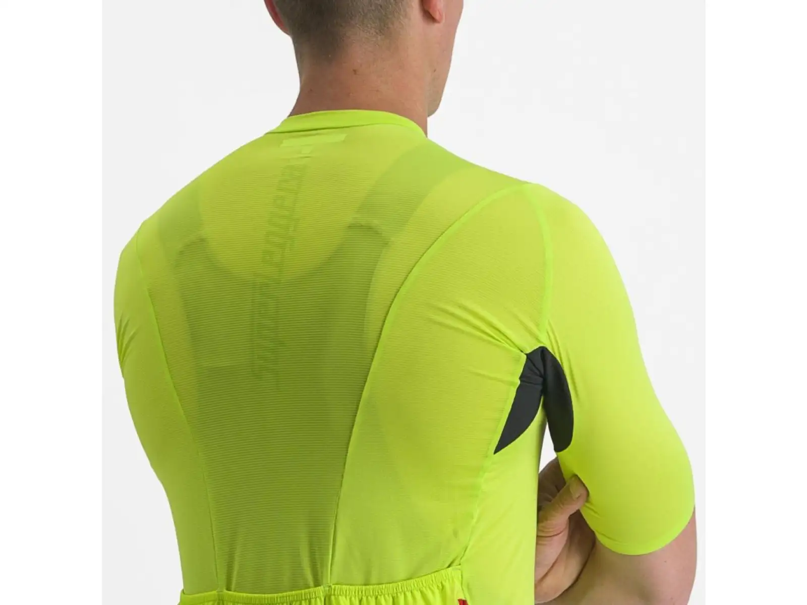 Castelli Superleggera 3 męska koszulka krótki rękaw Electric Lime