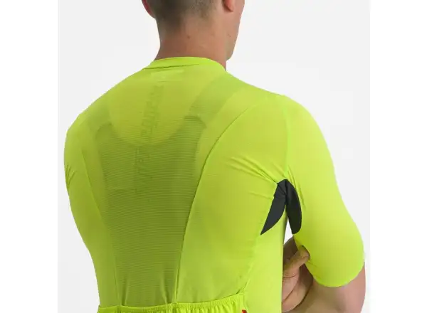 Castelli Superleggera 3 męska koszulka krótki rękaw Electric Lime