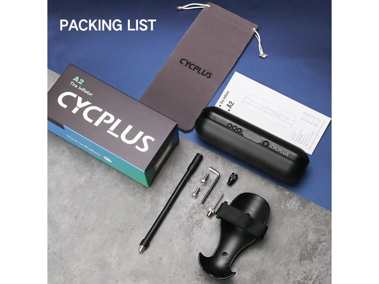 Cycplus A2 Pro elektroniczna pompka