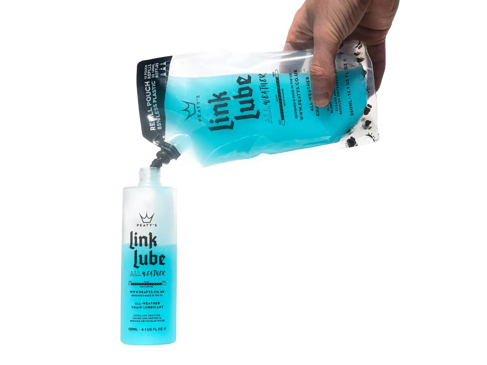 Peatys LinkLube All-Weather smar do łańcucha refill opakowanie 360 ml