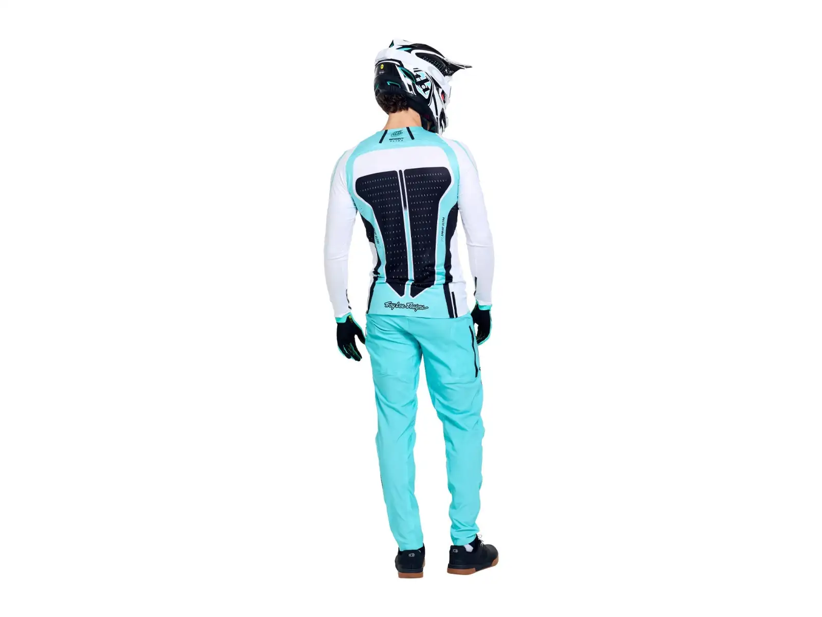 Troy Lee Designs Sprint Ultra męska koszulka z długim rękawem Proton White