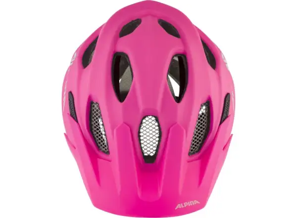 Alpina Carapax JR. rowerowy kask Shocking Pink Matt