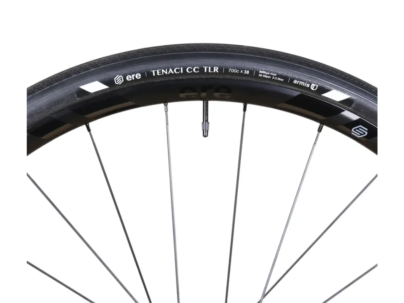 Ere Research Tenaci CC TLR Progravel 38x622 gravel opona kevlar Black