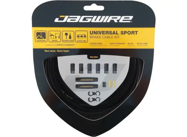 Jagwire UCK400 Universal Sport Brake Kit, czarny