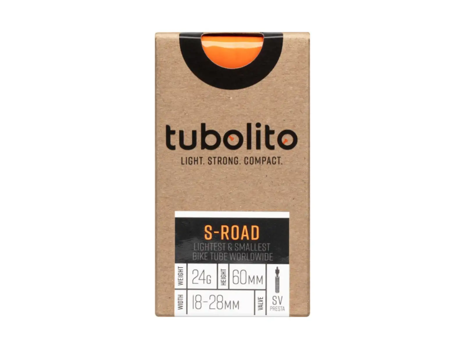 Tubolito S-Tubo Road dętka 622/18-32 mm gal. zawór black
